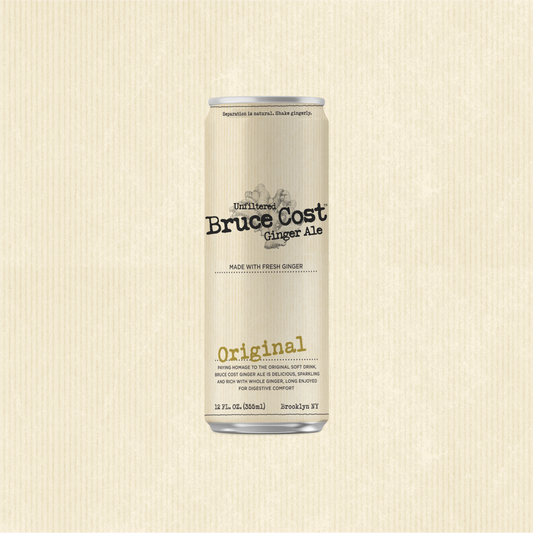 Bruce Cost Ginger Ale - Original 12oz. Can
