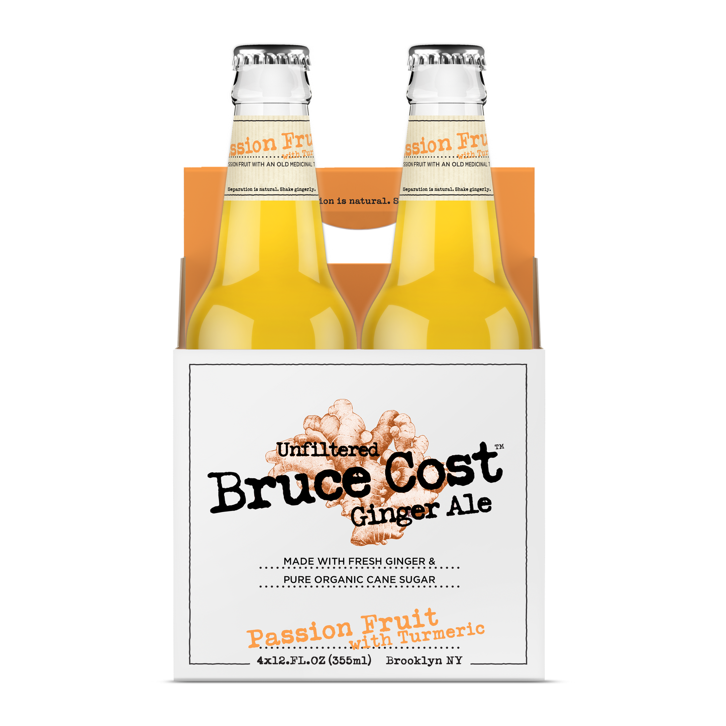 Bruce Cost Ginger Ale - Passion Fruit with Turmeric