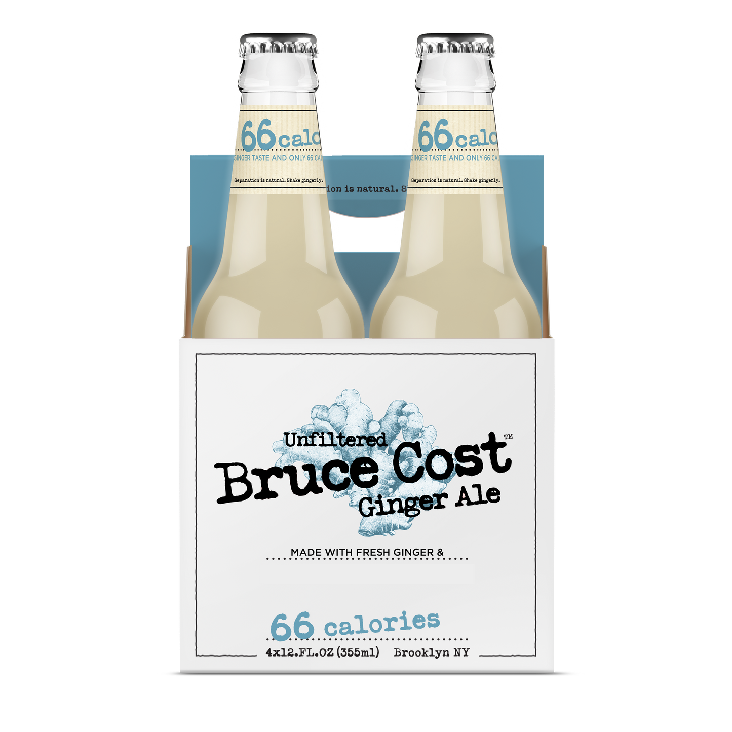 Bruce Cost Ginger Ale - 66 Calories