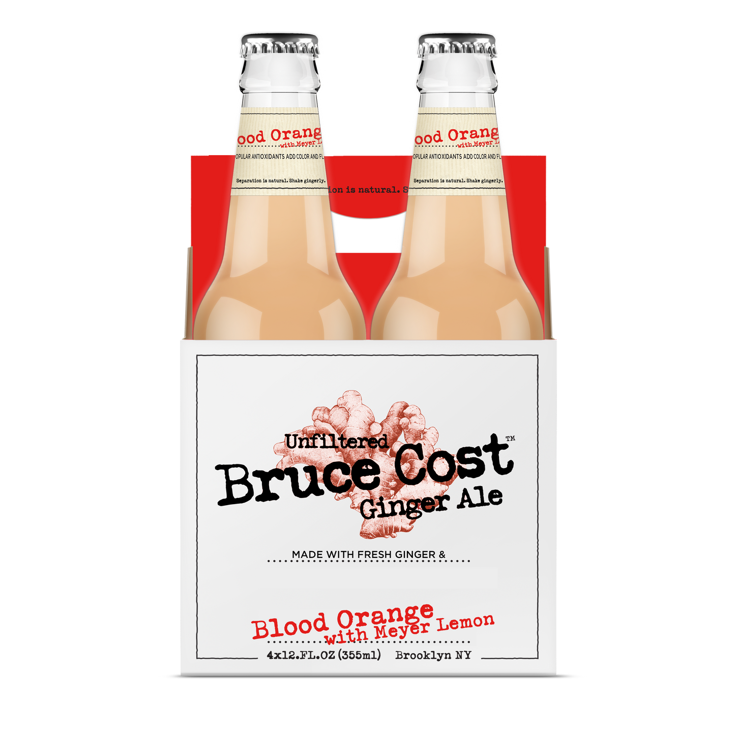 Bruce Cost Ginger Ale - Blood Orange with Meyer Lemon