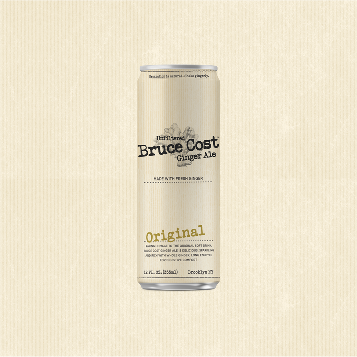 Bruce Cost Ginger Ale Original 12oz. Can
